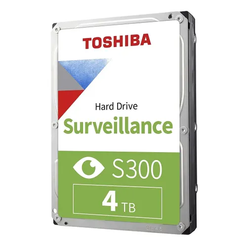 Toshiba S300 4TB 3.5 Inch 5400 RPM Surveillance HDD Toshiba S300 4TB 3.5 Inch 5400 RPM Surveillance HDD