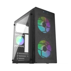 T-Wolf NEOPULSE X3 RGB Mid Tower mATX Gaming Casing T-Wolf NEOPULSE X3 RGB Mid Tower mATX Gaming Casing