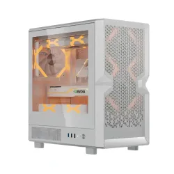 Golden Field H01 M-ATX Mini Tower Gaming Casing White Golden Field H01 M-ATX Mini Tower Gaming Casing White