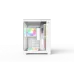 T-Wolf Mystery Box NV X5 Infinity ARGB M-ATX Mid Tower Gaming Casing White