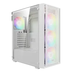 Gamdias AURA GC2 ELITE WH Perforated RGB Mid-Tower Casing
