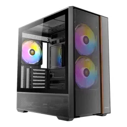 Antec FLUX REAR Mid Tower Gaming Casing Antec FLUX REAR Mid Tower Gaming Casing