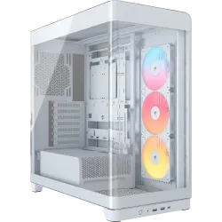 Corsair FRAME 4500X RS-R ARGB Panoramic Glass E-ATX Mid-Tower Casing White Corsair FRAME 4500X RS-R ARGB Panoramic Glass E-ATX Mid-Tower Casing White