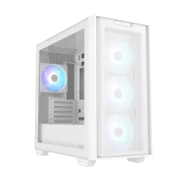 ASUS A21 PLUS ARGB mATX Mid Tower Gaming Casing White