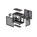 Deepcool CG530 4F Mid Tower ATX Gaming Casing