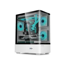 Value-Top NUBIA 20F5W-MI White Micro ATX Gaming Casing Value-Top NUBIA 20F5W-MI White Micro ATX Gaming Casing