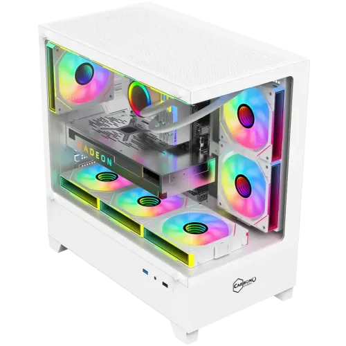 Carbono CG360TB White M-ATX Mid Tower Gaming Casing