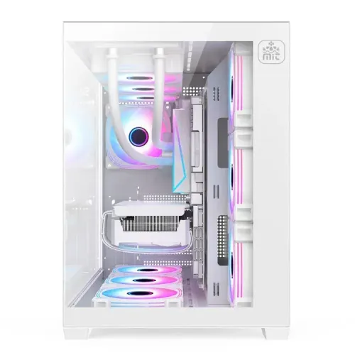 T-Wolf City Ranger X7 ARGB Mid-Tower ATX Gaming Casing White