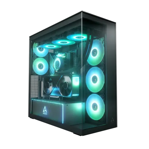 Arctic Xtender VG E-ATX Mid Tower Casing With Vertical GPU Mounting Kit