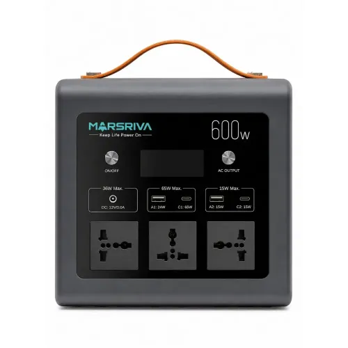 Marsriva MP6 Plus 600W Portable Power Station