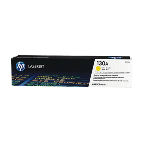 HP 130A Yellow Original LaserJet Toner Cartridge (For CLJ M177FW MFP)