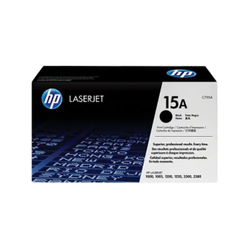 HP 15A Black Original LaserJet Toner Cartridge (For LJ P1200) HP 15A Black Original LaserJet Toner Cartridge (For LJ P1200)