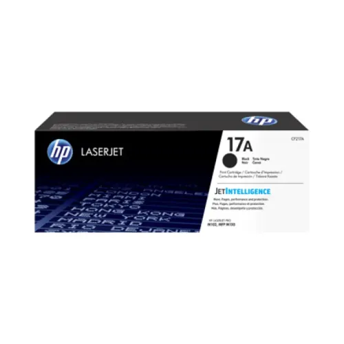 HP 17A Black Original LaserJet Toner Cartridge (For P102A, 130a)