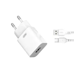 XO L99 EU 2.4A Fast Charger Adapter with Micro USB Cable