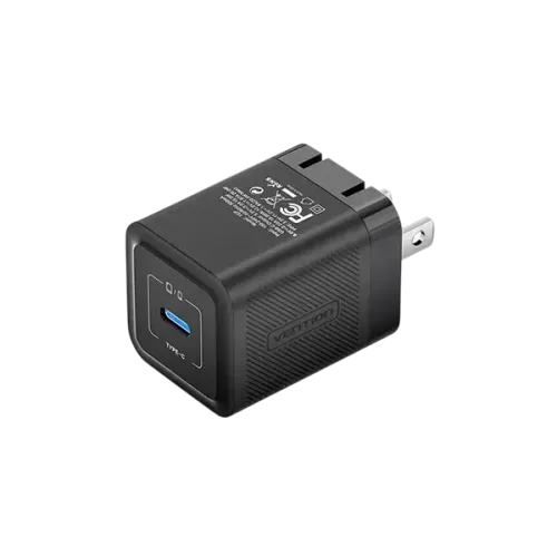 Vention FEPB0-US 20W Type-C GaN Fast Charger Adapter