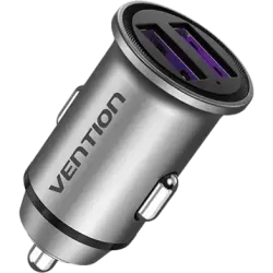 Vention FFEH0 Dual USB 30W Car Charger