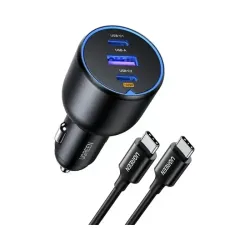 Ugreen EC705 130W 3 Port Fast Car Charger #55511