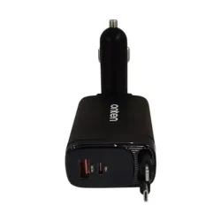 Onten OTN-CW72 36W Car Charger with Built-in Lightning and Type-C Cable