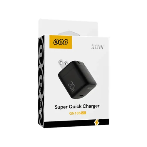 QCY GN105MG 20W GaN Type-C Charger Adapter