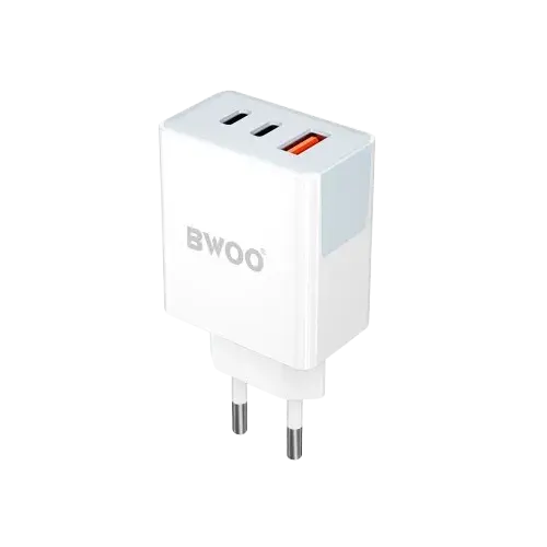BWOO BO-CDA133 40W 3 in 1 Fast Wall Charger Adapter