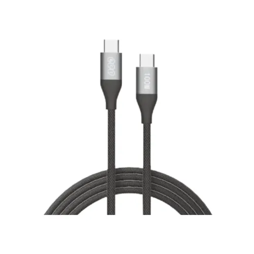 QCY DC22 100W Braided Type-C to Type-C Cable QCY DC22 100W Braided Type-C to Type-C Cable