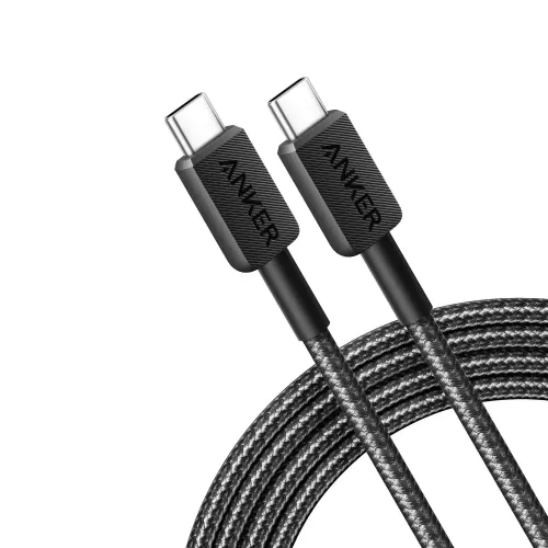 Anker 322 3ft Nylon Braided USB-C to USB-C Data Cable Anker 322 3ft Nylon Braided USB-C to USB-C Data Cable