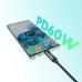 BWOO BO-X304C-C 60W 1M Type C Cable With LED Display