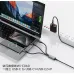 WiWU Wi-C060 3 in 1 66W USB C to Type-C+Type-C+IP Fast Charging Cable