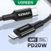 Ugreen US171 1M USB Type-C to Lightning Cable #60751