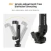 K&F Concept KF31.084 MS-12 Double Cold Shoe Mobile Holder