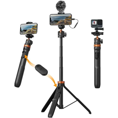 K&F Concept MS-08 Portable Selfie Stick Tripod
