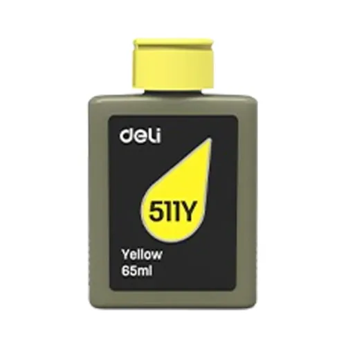 Deli 511Y Yellow Ink Bottle