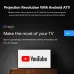AUN A45 Pro FHD Home Cinema Android TV Projector