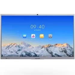 Hikvision DS-D5C75RB/B 75 Inch 4K UHD Interactive Flat Panel Display with 8MP AI Camera & 8 Array Mic (For Android)