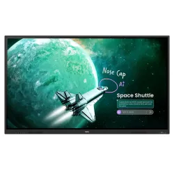 BenQ RE7505A 75 Inch 4K UHD Education Interactive Flat Panel Display with Additional Camera