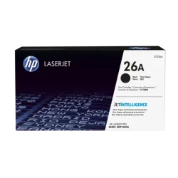 HP 26A Black Original LaserJet Toner Cartridge (For M402DN)