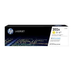 HP 202A Yellow Original LaserJet Toner Cartridge (Bundle With Full Set)