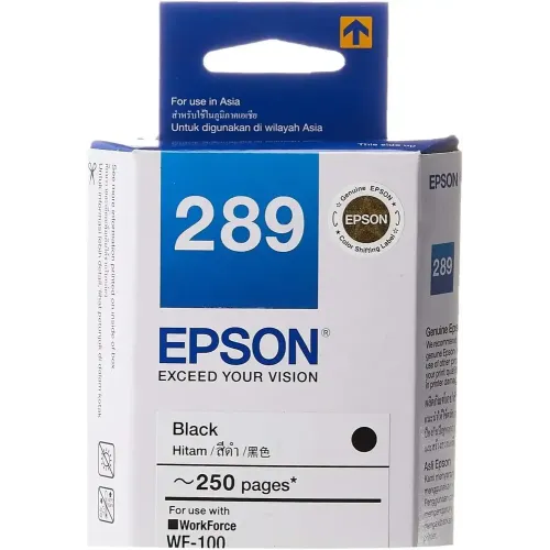 Epson T289 Black Ink Bottle Epson T289 Black Ink Bottle