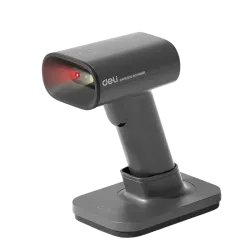 Deli ES228WB Handheld Wireless Barcode Scanner With Stand