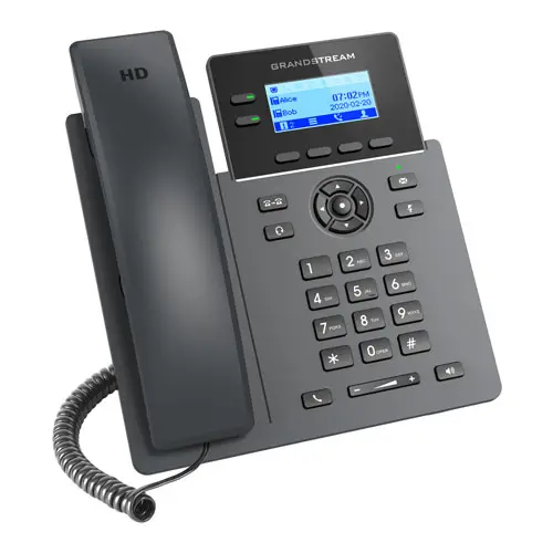 Grandstream GRP2602 2-Line 4-SIP Carrier Grade IP Phone with Adapter
