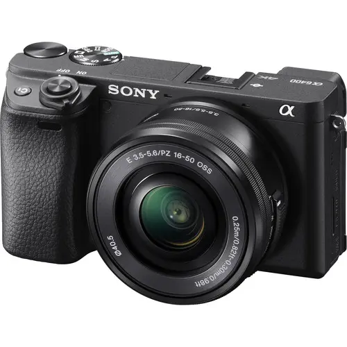 Sony Alpha A6400 Mirrorless Digital Camera with 16-50mm Lens Sony Alpha A6400 Mirrorless Digital Camera with 16-50mm Lens