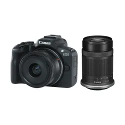 Canon EOS R50 Mirrorless Camera With 18-45mm & 55-210mm Lens