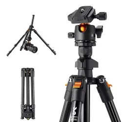 K&F Concept KF09.101 Portable Camera Tripod K&F Concept KF09.101 Portable Camera Tripod