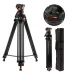 K&F Concept KF09.147V1 VA3+BV10 Professional Video Tripod