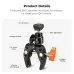 K&F Concept KF31.097 MS-26 Multi-Functional Super Clamp with 1/4″ Ballhead & Action Camrea Adapter K&F Concept KF31.097 MS-26 Multi-Functional Super Clamp with 1/4″ Ballhead & Action Camrea Adapter