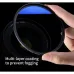 K&F Concept 55mm Blue Multi-Coated C Series HMC UV Camera Lens Filter