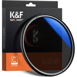 K&F Concept 43mm Blue Multi Coated HMC C Series CPL Camera Lens Filter K&F Concept 43mm Blue Multi Coated HMC C Series CPL Camera Lens Filter