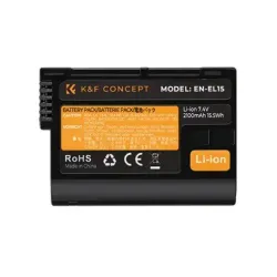 K&F Concept EN-EL15 2100mAh Camera Battery for Nikon Camera K&F Concept EN-EL15 2100mAh Camera Battery for Nikon Camera