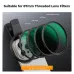K&F Concept KF01.2902V2 67mm Clip-on CPL Phone Camera Lens Filter
