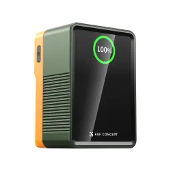 K&F Concept V99 Pro 99Wh PD100W Mini V-Mount Battery With Display